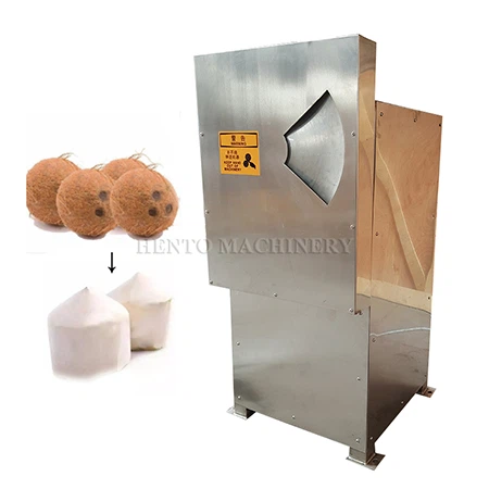 Machine à éplucher de la peau brune de la noix de coco