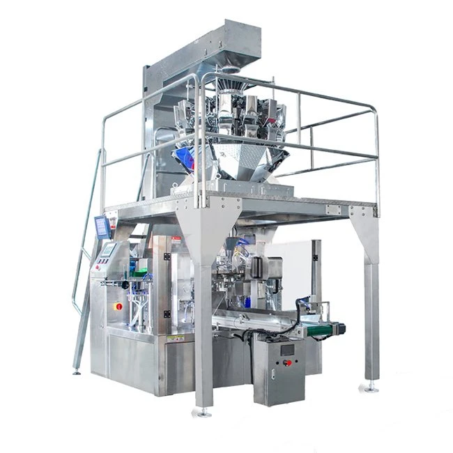Machine d'emballage à échelle combinée