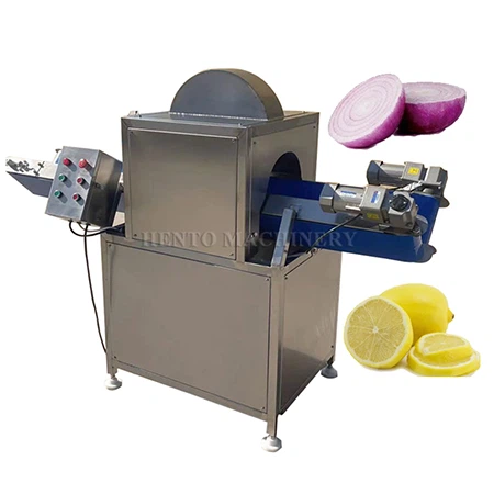 Machine à moitié découpée aux fruits et légumes