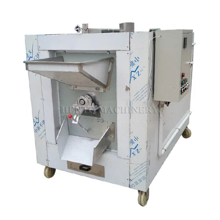 peanut roasting and peeling machine