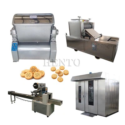 Ligne de production de biscuits croustillants