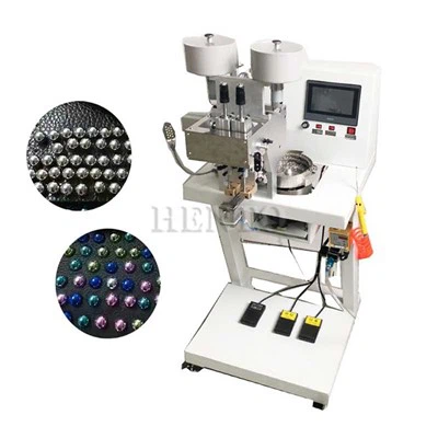 Machine à fixer des perles