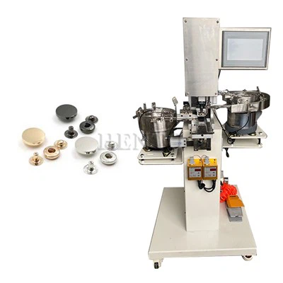 Machine de fixation du bouton SNAP