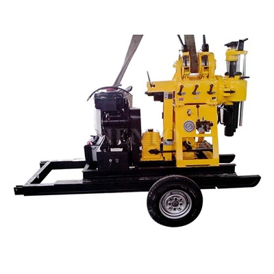 Camion de plate-forme de forage de puits d'eau