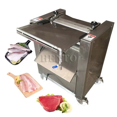 Machine à enlever la peau de poisson